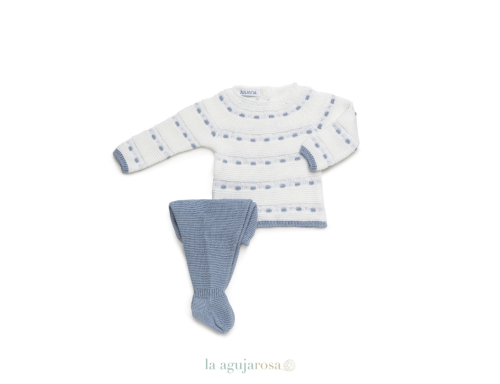 CONJUNTO DE 2 PIEZAS LINES MOTAS DE LA COLECCIÓN MELOCOTÓN DE JULIANA