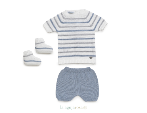 CONJUNTO PANTALÓN LINES COLORES DE LA COLECCIÓN MELOCOTÓN DE JULIANA