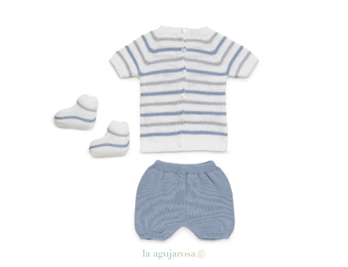 CONJUNTO PANTALÓN LINES COLORES DE LA COLECCIÓN MELOCOTÓN DE JULIANA