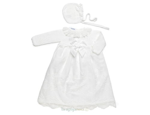 FALDÓN DE ENCAJE DE LA COLECCIÓN AZAHAR DE JULIANA