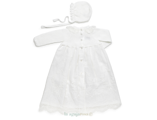 FALDÓN DE ENCAJE DE LA COLECCIÓN AZAHAR DE JULIANA