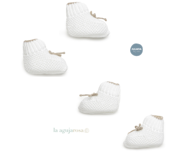 BOTAS RECOGIDAS LAZO DE LA COLECCIÓN AZAHAR DE JULIANA