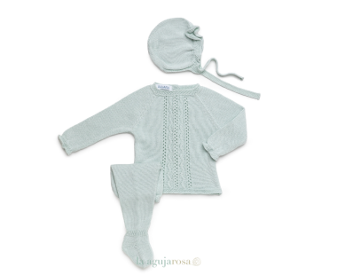 CONJUNTO 3P TACHÓN ARANES CALADOS DE LA COLECCIÓN KIWI DE...