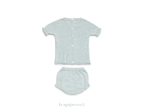 CONJUNTO BRAGA PUNTOS TACHÓN CALADOS DE LA COLECCIÓN KIWI DE JULIANA