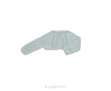 CHAQUETA CORTA ARANES CALADOS DE LA COLECCIÓN KIWI DE...