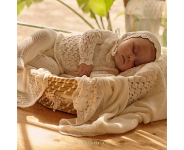 CONJUNTO 3P LIN ROMBOS DE LA COLECCIÓN CANELA DE JULIANA