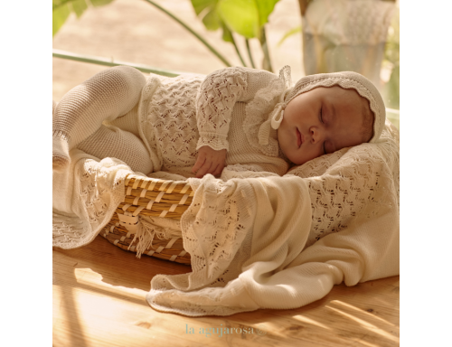 CONJUNTO 3P LIN ROMBOS DE LA COLECCIÓN CANELA DE JULIANA