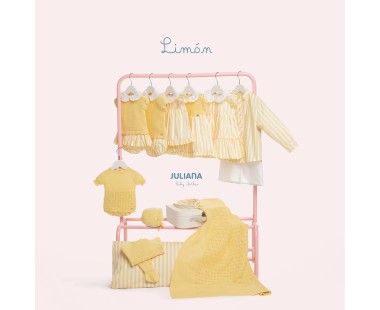 MANTITA CUADROS CALADOS DE LA COLECCIÓN LIMÓN DE JULIANA 2