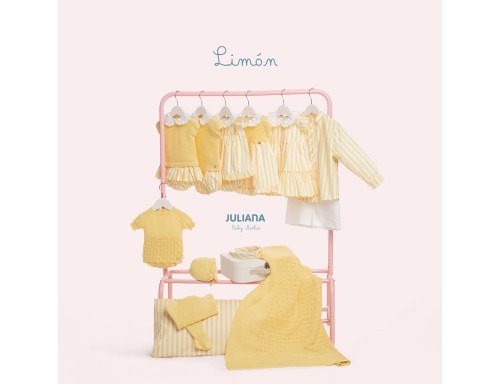 MANTITA CUADROS CALADOS DE LA COLECCIÓN LIMÓN DE JULIANA