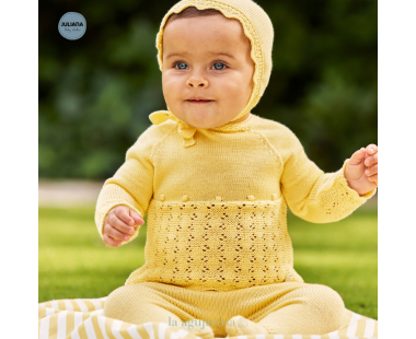 CONJUNTO 3P EMPIECE CALADO BODOQUES DE LA COLECCIÓN LIMÓN...