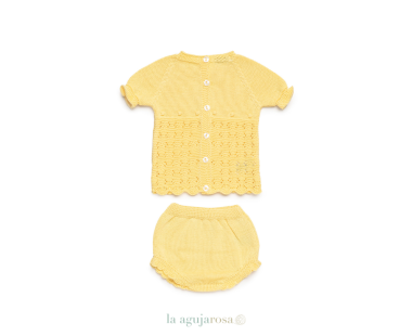 CONJUNTO BRAGA PUNTO CALADO BODOQUES DE LA COLECCIÓN... 2