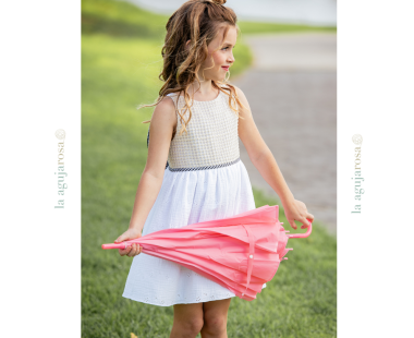 VESTIDO INFANTIL DE CEREMONIA DE LA FAMILIA CERÁMICA DE...