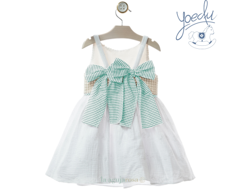 VESTIDO INFANTIL DE CEREMONIA DE LA FAMILIA CERÁMICA DE YOEDU