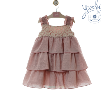 VESTIDO INFANIL DE LA FAMILIA PORCELANA DE YOEDU 2