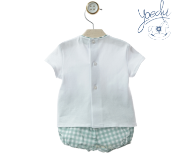 CONJUNTO RANITA CON GORRITO DE NIÑO DE LA FAMILIA GRES DE... 2