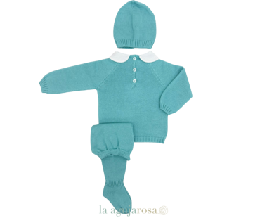 CONJUNTO 3 P BORDADO GLOBO DE LA COLECCIÓN MELOCOTÓN EN... 2