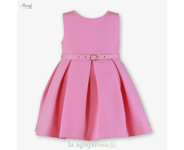 VESTIDO INFANTIL NIÑA EN COLOR ROSA 2