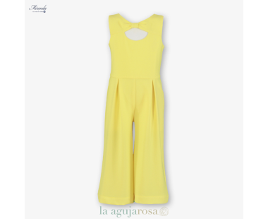 MONO NIÑA AMARILLO CON LAZO EN LA ESPALDA DE MIRANDA 2