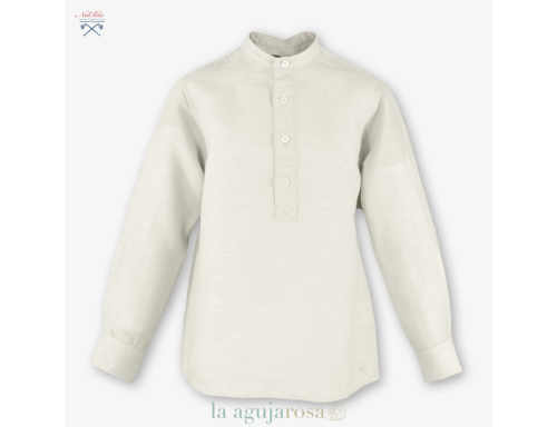 CONJUNTO NIÑO CAMISA Y PANTALÓN CORTO MARINO DE MIRANDA