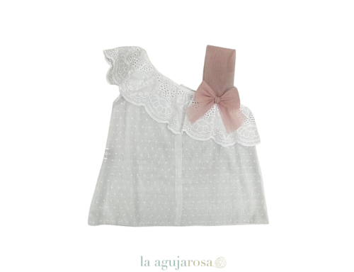CONJUNTO DE BLUSA Y SHORT DE LA FAMILIA CLAVEL DE BASMARTÍ