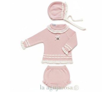 CONJUNTO 3P BRAGA DE LA COLECCIÓN SILENCIO DE JULIANA