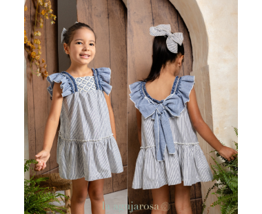 VESTIDO DE NIÑA DE LA COLECCIÓN AMALFI DE BASMARTI