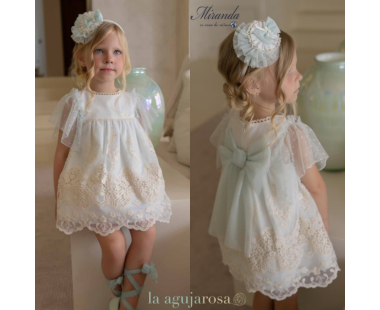 VESTIDO INFANTIL DE CEREMONIA DE MIRANDA
