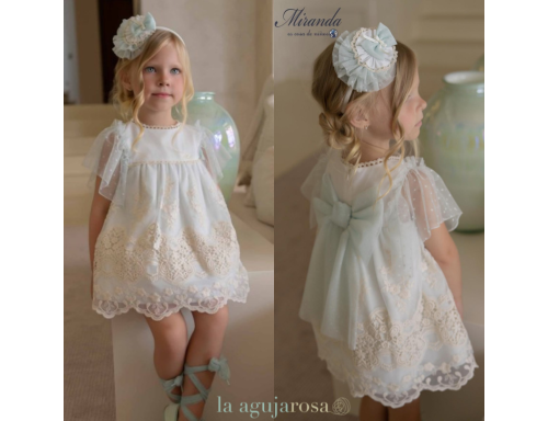 VESTIDO INFANTIL DE CEREMONIA DE MIRANDA