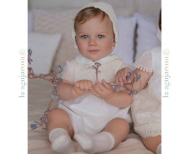 PELELE CON GORRO DE CEREMONIA EN CRUDO DE MIRANDA