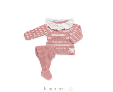 CONJUNTO LIN CALADO PASACINTAS DE LA COLECCIÓN ARÁNDANO...