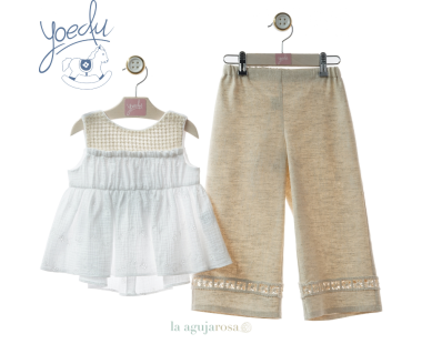 CONJUNTO INFANTIL NIÑA DE LA FAMILIA CERÁMICA DE YOEDU 2