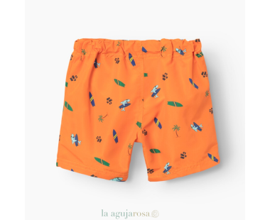 BANADOR DE NIÑO ESTAMPADO DE POLIÉSTER RECICLADO DE... 2