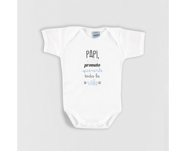 BODY DEL DÍA DEL PADRE MANGA CORTA DE BABIDÚ