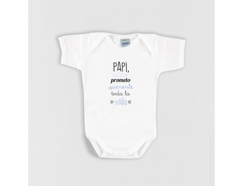 BODY DEL DÍA DEL PADRE MANGA CORTA DE BABIDÚ