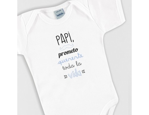 BODY DEL DÍA DEL PADRE MANGA CORTA DE BABIDÚ