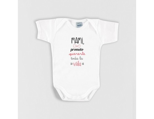BODY DÍA DE LA MADRE DE MANGA CORTA DE BABIDÚ