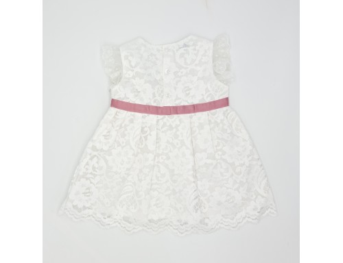 VESIDO ENTERIZO TELA DE ENCAJE