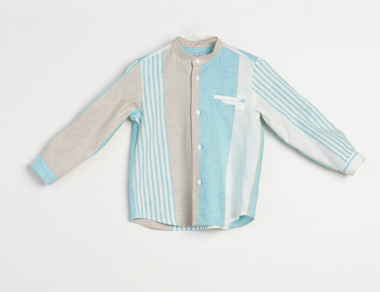 CAMISA CHICO RAYAS BOLSILLO OJAL DE ANKAR 2