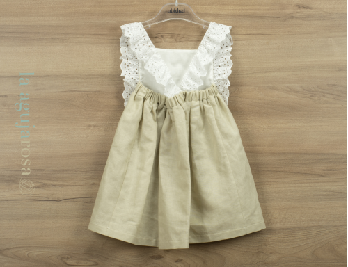 VESTIDO PUNTILLA LINEN DE BABIDU