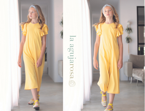 MONO VOLANTES AMARILLO DE EVE CHILDREN