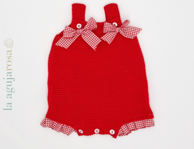 PETO PUNTO LAZOS VICHY J5189 DE JULIANA COLOR AZUL CIELO 2