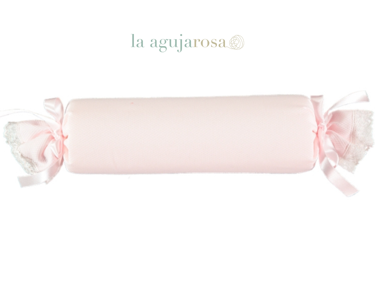 Caramelo antivuelco personalizado piqué rosa - Mi Chupetero