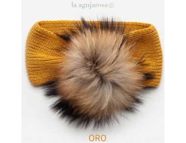 TURBANTE CON POMPÓN DE PELO DE JULIANA 2