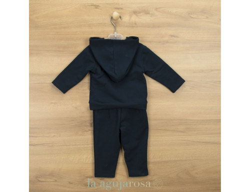 CONJUNTO PANTALÓN LARGO CON SUDADERA DE BABIDÚ