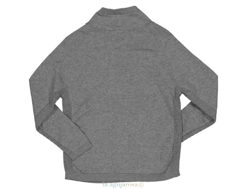 JERSEY DE PUNTO GRIS BOLSILLO TRYBEYOND