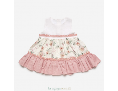VESTIDO DOS VOLANTES FLORES J7128 DE LA COLECCIÓN MATIRA... 2