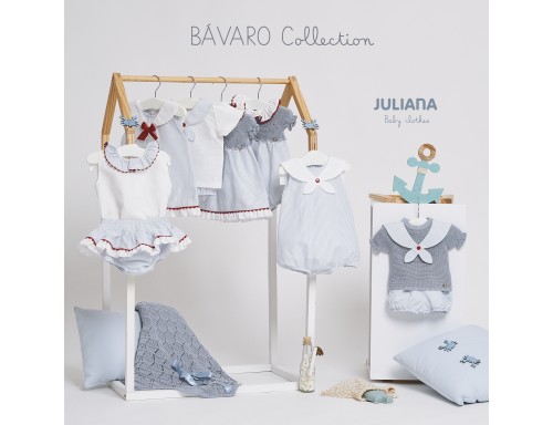 VESTIDO ENTERIZO TELA RAYADA J7137 DE LA COLECCIÓN BÁVARO DE JULIANAN B