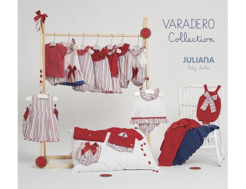 PELELE ENTERIZO TELA DE RAYAS J7158 DE LA COLECCIÓN VARADERO DE JULIANA