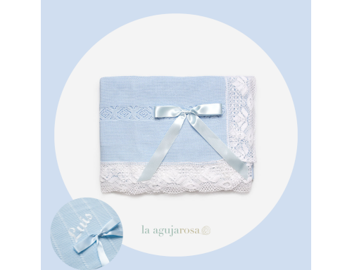 MANTITA PUNTILLA ROMBOS DE VERANO DE LA COLECCIÓN CALETA DE JULIANA