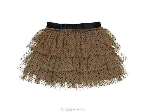 CONJUNTO FALDA VOLANTES Y JERSEY TULL TRYBEYOND